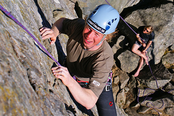 Testa att klättra under ditt besök i Åre